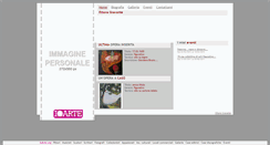 Desktop Screenshot of ettore-gravante.ioarte.org